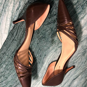 Ann Taylor Open Side Heels